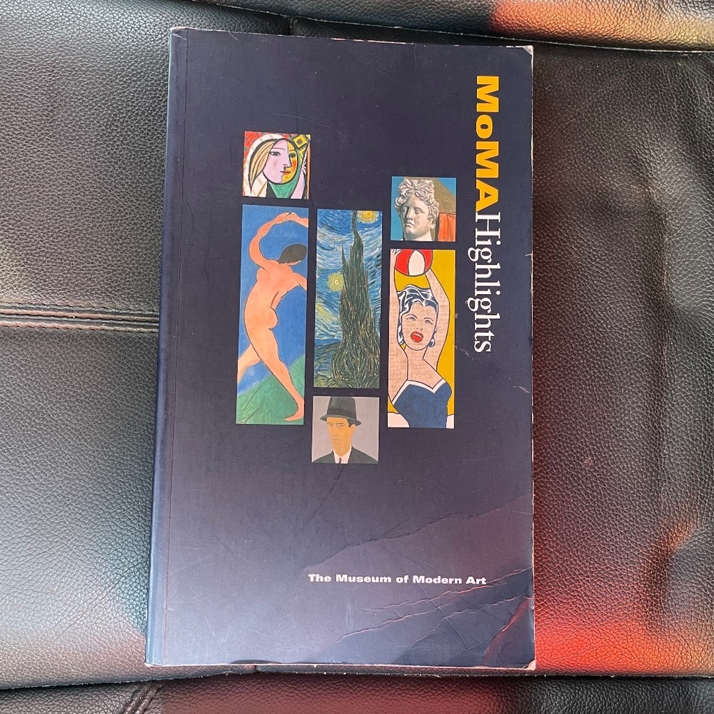 MoMA Highlights Art Book - Black Cover